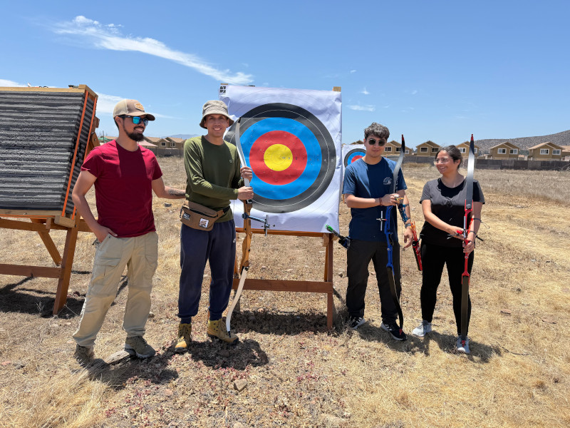 Clases iniciales de tiro con arco en KAUS